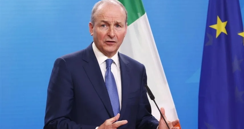 سلام استقبل في السرايا رئيس الوزراء الأيرلندي