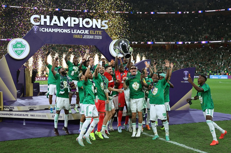 أهلي جدّة السعودي يحتفظ بلقبه بطلًا لدوري أبطال ءاسيا للنّخبة .