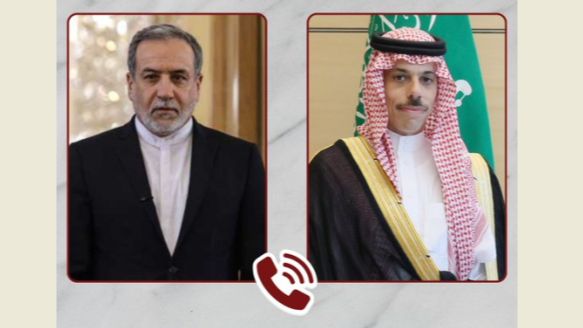ابن فرحان تلقى اتصالا من عراقجي بحث في تطورات الوساطة الباكستانية والمحادثات الإيرانية ـ الأميركية