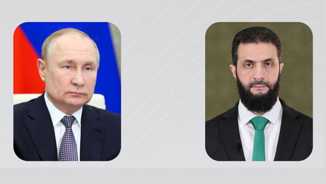 الشرع عرض في اتصال هاتفي مع بوتين تعزيز العلاقات وتطورات المنطقة