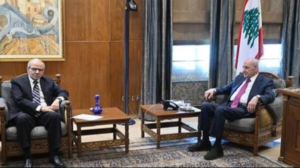 بري يلتقي نواف في عين التينة